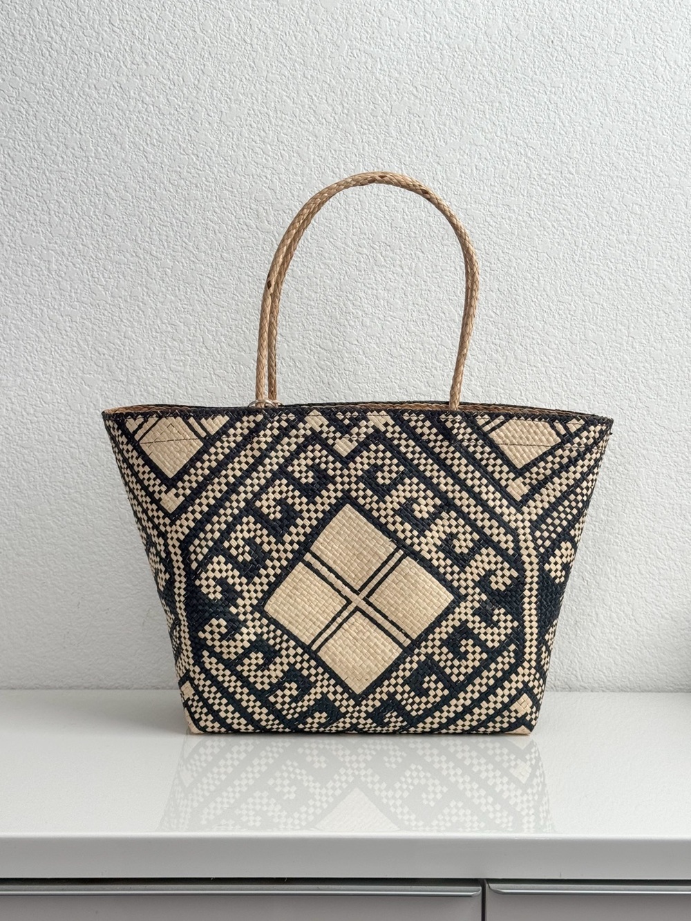 Handwoven Philippine Ticog Tote
